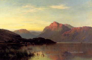 ベッツと男女共学のコンウェイの風景 アルフレッド・デ・ブリアンスキー・シニア Oil Paintings